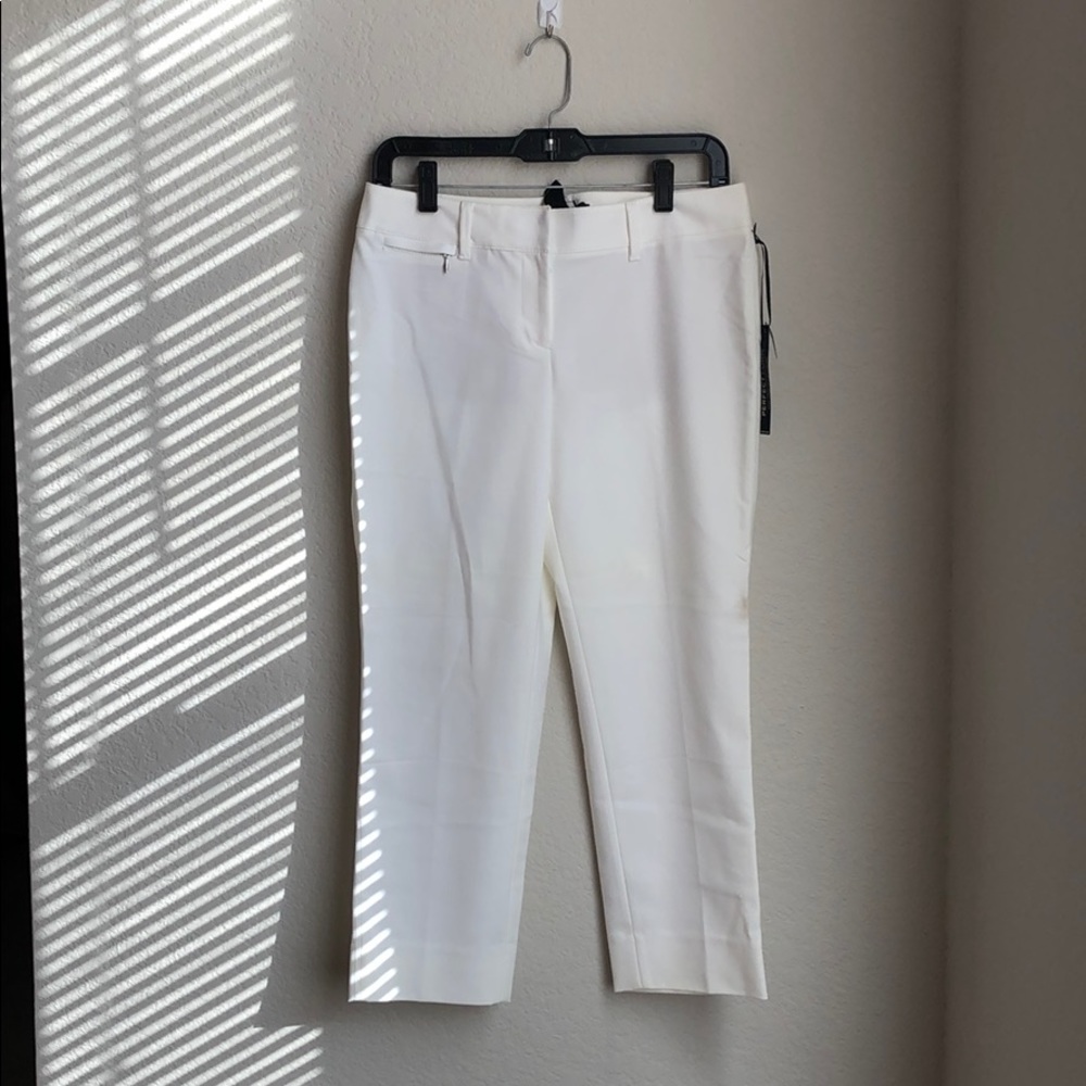 NWT White House Black Market White Dress Pants